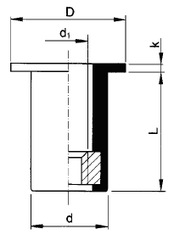 Nýtovací matice speciální neoprenová GETO-WELL