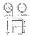 Retaining ring for shaft DIN 471