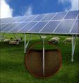 Zemní vruty pro solární panely